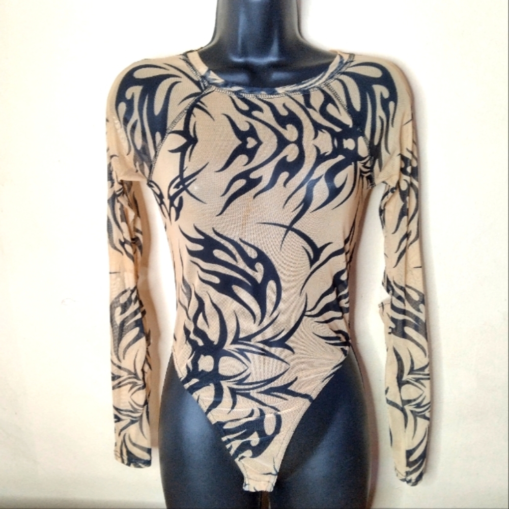 Collusion Mesh Bodysuit Size 4